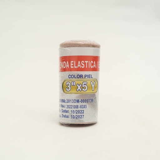 [004616] VENDA ELAST 3X5 COLOR PIEL SEVENPHARMA