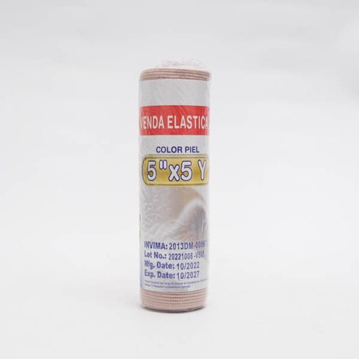 [004618] VENDA ELAST 5X5 COLOR PIEL SEVENPHARMA