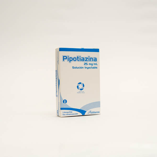 PIPOTIAZINA AMP 25MG X 3 ACTIFARMA