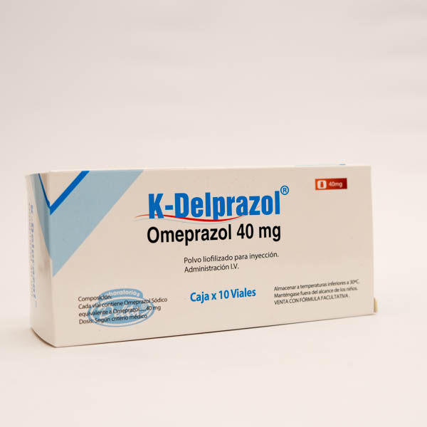 OMEPRAZOL AMP 40MG X 10 KDELPRAZ DELTA