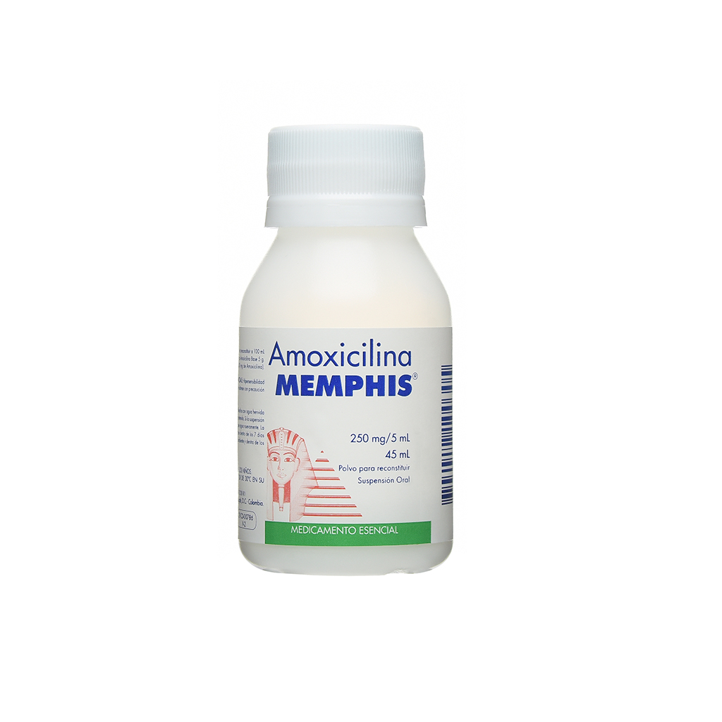 AMOXICILINA SUS 250MG X 45 MEMPHIS