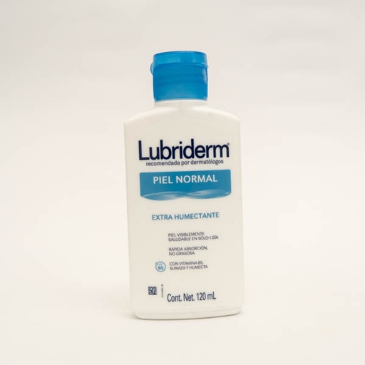 [001376] LUBRIDERM HUMEC DIARIA AZUL X 120ML  JS