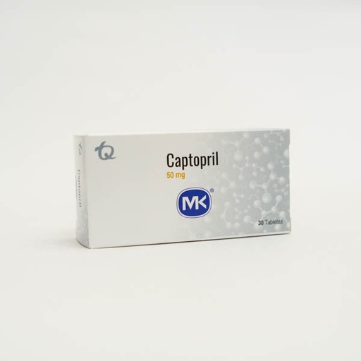 [001491] CAPTOPRIL TAB 50MG X 30 MK