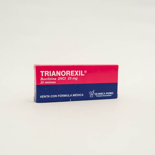 [001668] TRIANOREXIL TAB X 20 BUCLIZINA  QP