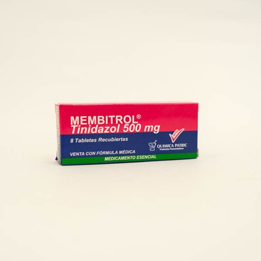 [001690] MEMBITROL TAB 500MG X 8 TINIDAZOL QP