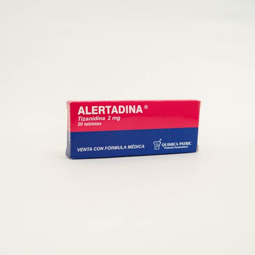 [001696] ALERTADINA TAB X 20 TIZANIDINA QP