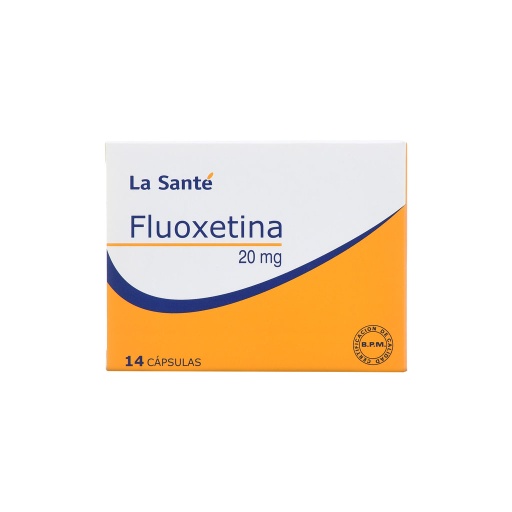 [002444] FLUOXETINA CAP 20MG X 14  LASANTE