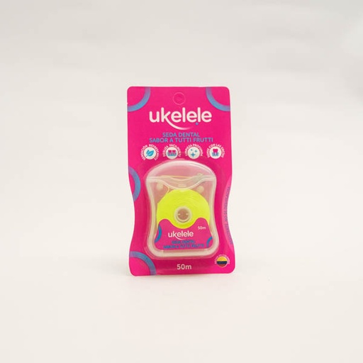 [003256] SEDA DENTAL UKELELE TUTIFRUTI CON CERA 50M MACROLABS