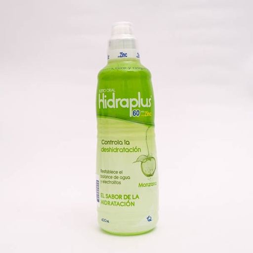 [003791] HIDRAPLUS 60 ZINC MANZANA X 400ML  MK