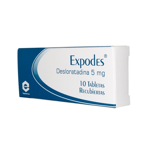 [007764] DESLORATADINA TAB 5MG X 10 EXPODES RICHMOND
