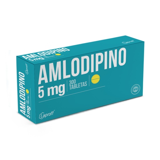 [007965] AMLODIPINO TAB 5MG X 300 LAPROFF