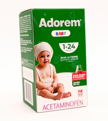 [9864] ADOREM BABY JBE X 60ML ACETAMINOFEN  SIEGFRIED